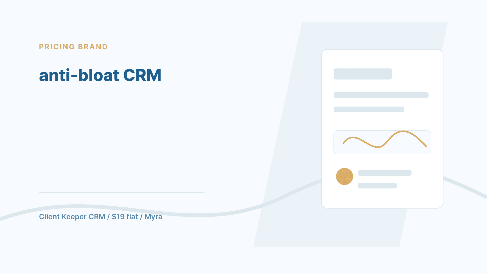 Anti-Bloat Real Estate CRM: Three Tools Instead of Thirty Integrations