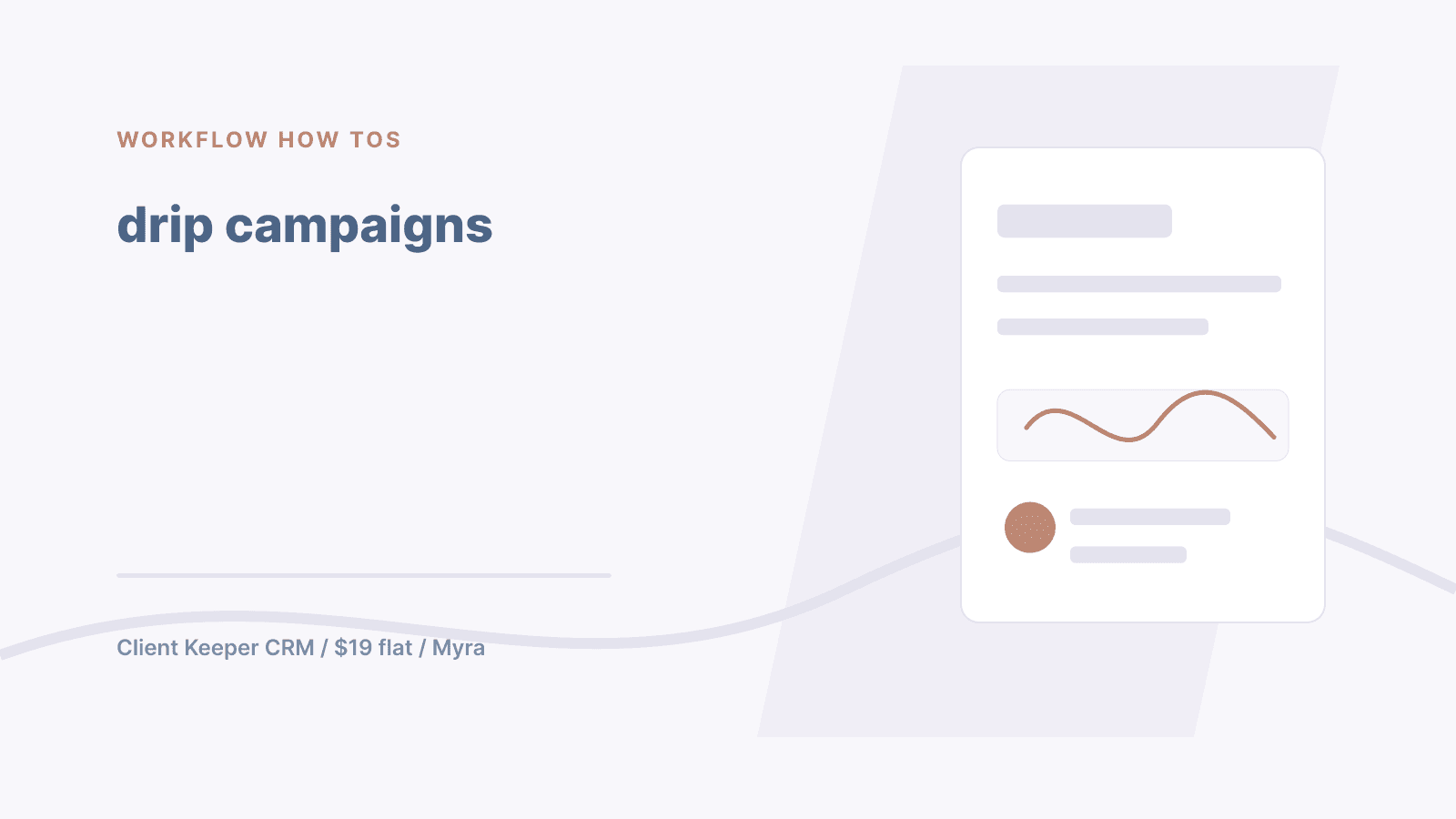 Real Estate Drip Campaigns Without the Bloat: Four Sequences Solo Agents Actually Need