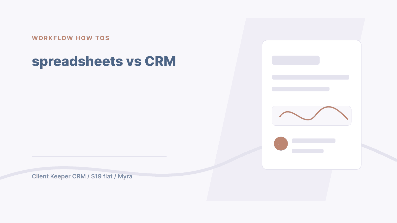 Real Estate Spreadsheets vs CRM: When to Make the Switch